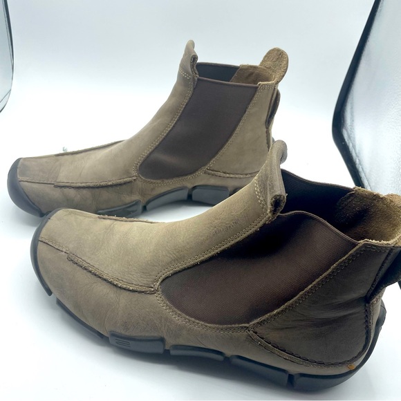 Ecco boots men’s size 11 brown Sipp on - Picture 1 of 6